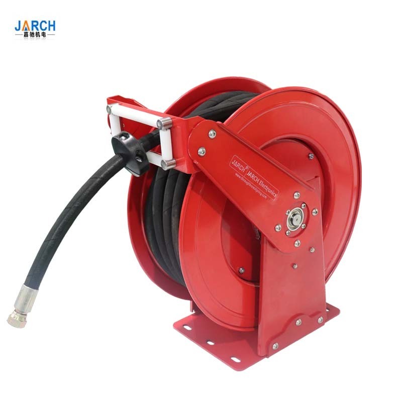 Portable 3/8  Retractable 250bar Pressure Modular pneumatic Air Garden Water Hose Reel with  15m 20m 30m 50m Hose Pipe