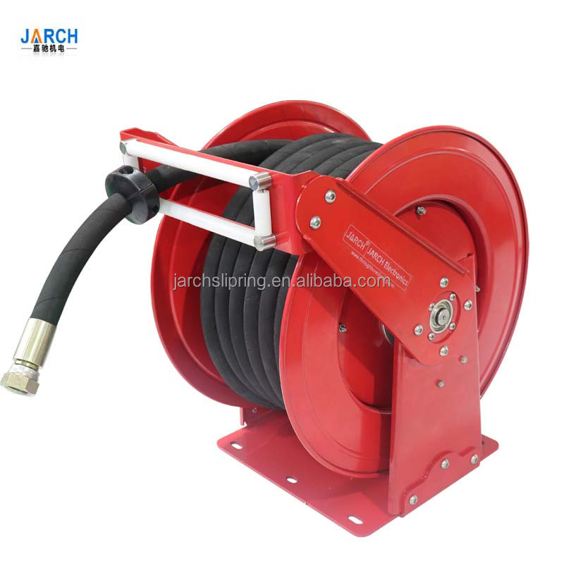 Portable 3/8  Retractable 250bar Pressure Modular pneumatic Air Garden Water Hose Reel with  15m 20m 30m 50m Hose Pipe