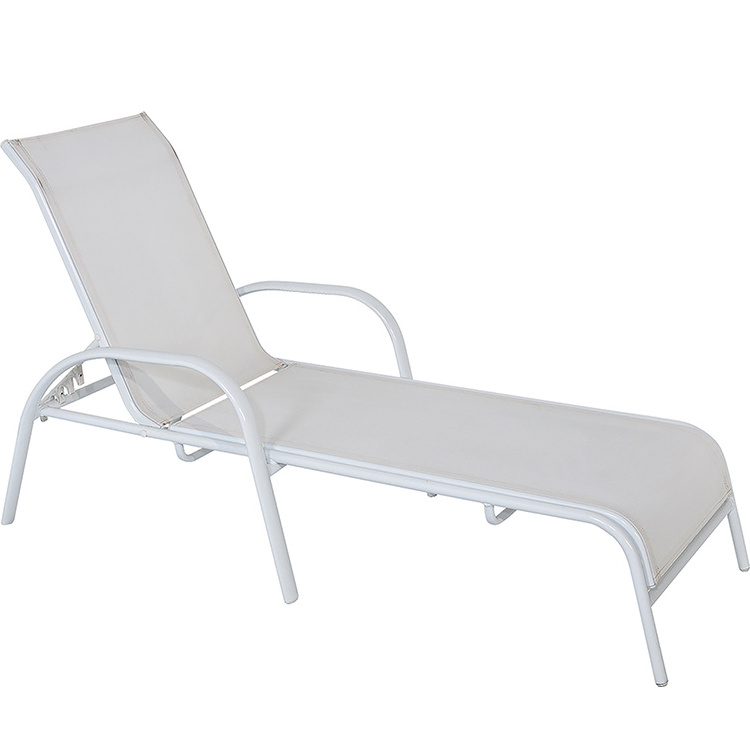 Leisure Rattan Outdoor Lounge Chairs Plastic Beach Chairs