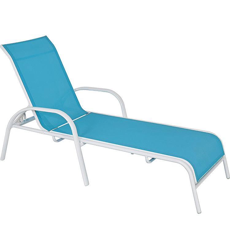 Leisure Rattan Outdoor Lounge Chairs Plastic Beach Chairs