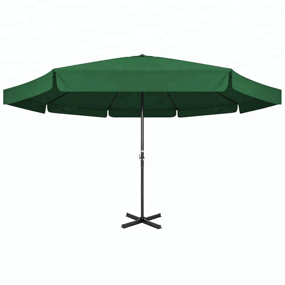 5M Round Outdoor Big Patio Market Sun Garden Umbrella with cross base