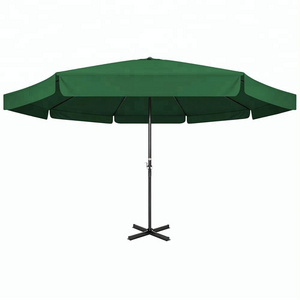 5M Round Outdoor Big Patio Market Sun Garden Umbrella with cross base