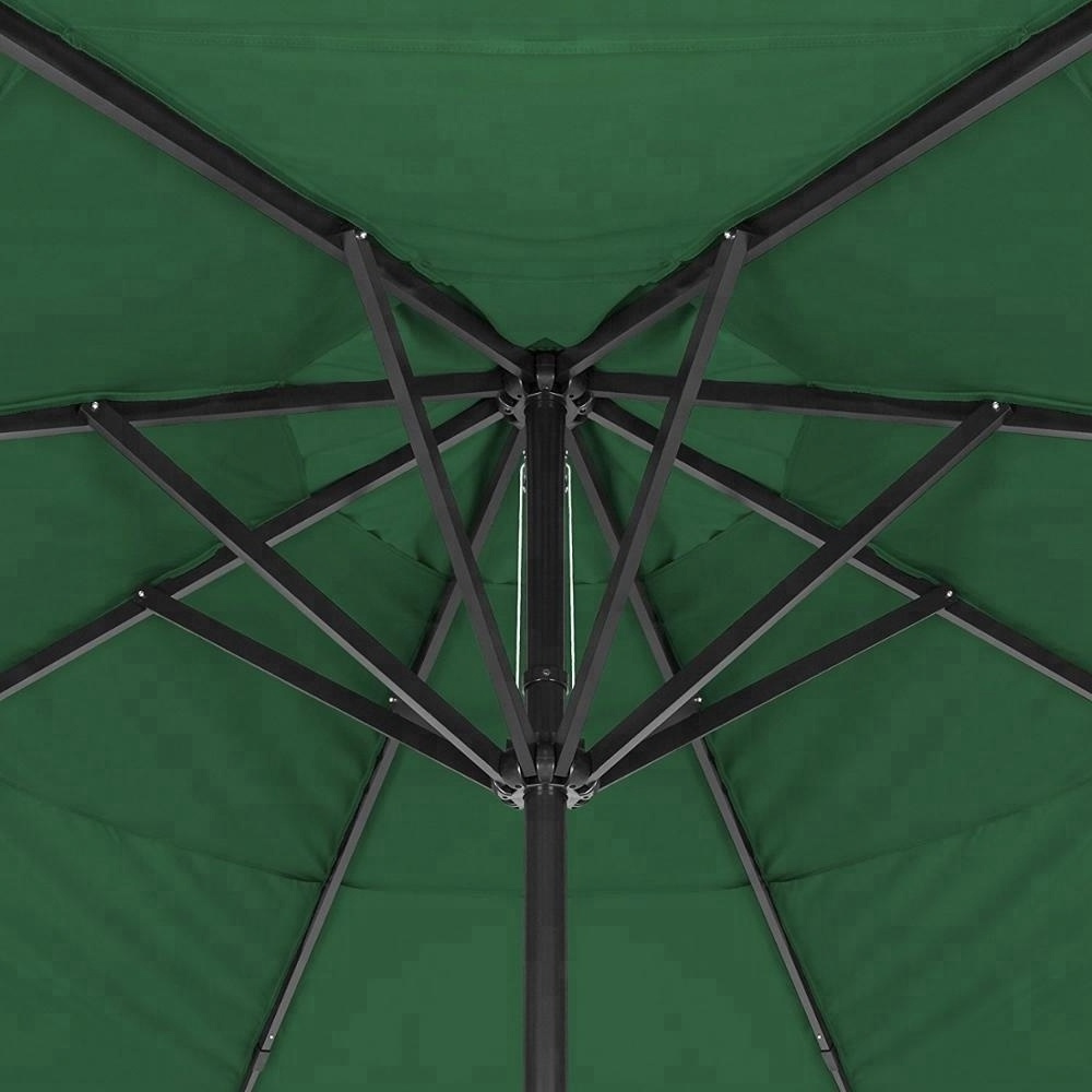 5M Round Outdoor Big Patio Market Sun Garden Umbrella with cross base