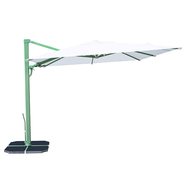 3x4M Sun Protection Waterproof Aluminum Garden Parasols Outdoor Large restaurant cafe umbrella