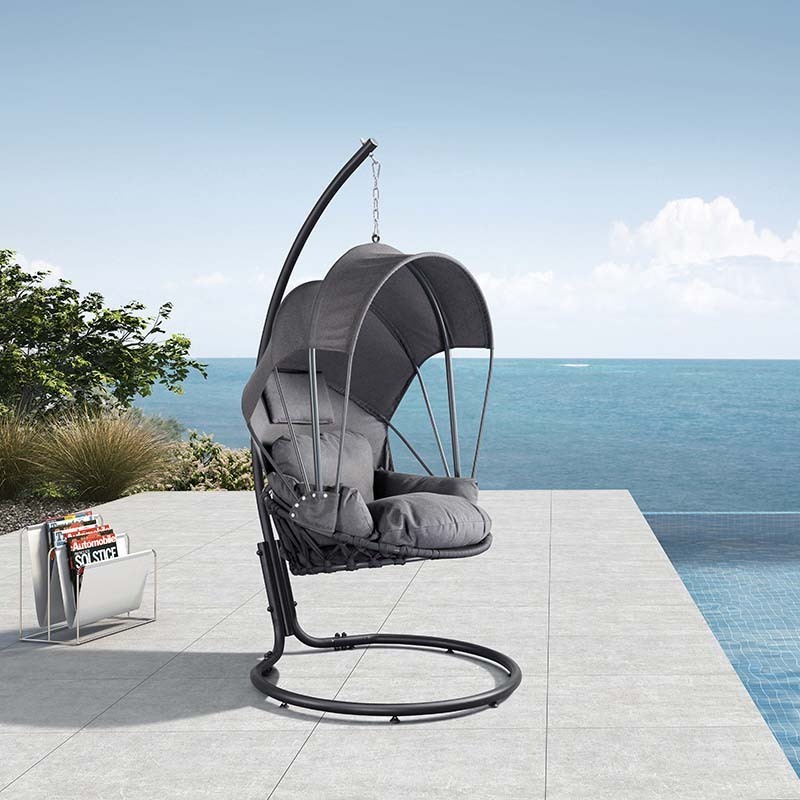 Egg Chair With Cup Holder Papasan Chair Okak Egg Swing Chair