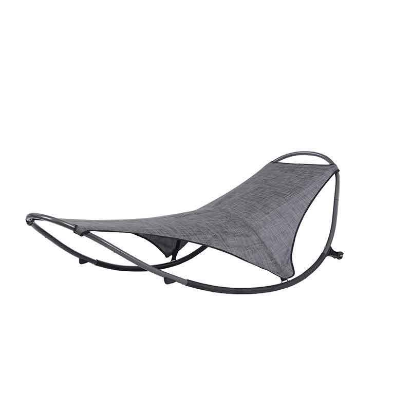 With wheels outdoor Hanging  beach bed pool  modern chaise lounge recliner lounger chair sunbed