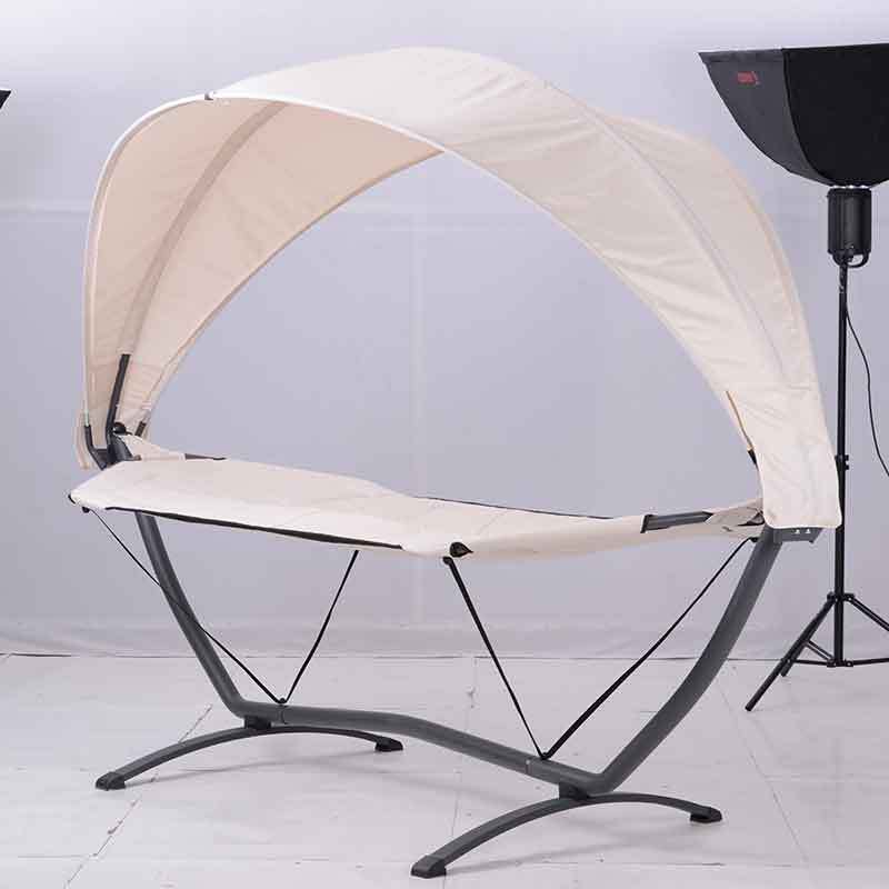 Hammock Stand Adjustable Steel outdoor hammock with stand with canopy/shade