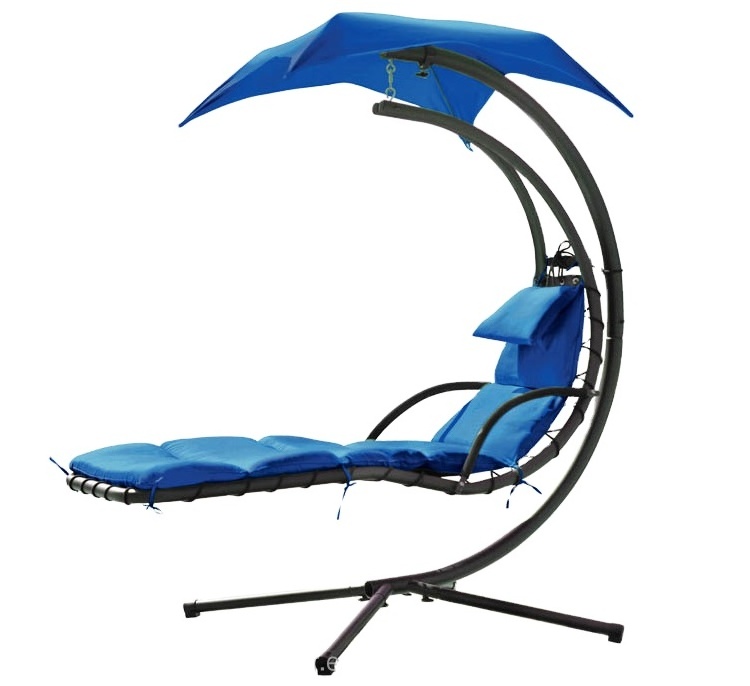 high quality outdoor dream swing hanging chair with helicopter canopy