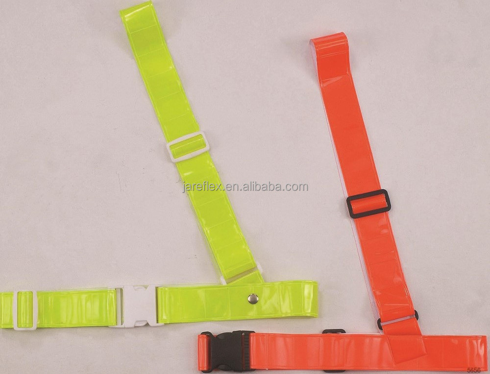 High Quality Walking Reflective Vest Flashing Reflective Running Safety Vest Belt