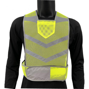 running vests/reflective cycling safety vest/reflective running vest