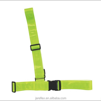 High Quality Walking Reflective Vest Flashing Reflective Running Safety Vest Belt