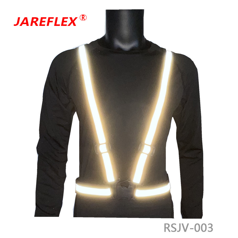 High Visibility Safety Vest ,Lightweight,Adjustable & Elastic Vest,Hi Vis Reflective Strips, Fit for Men & Women, Construction