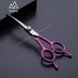 Curved Blade Professional Dog Grooming Shears Pet Grooming Scissors Pet Supplies