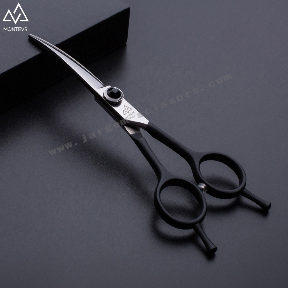 Curved Blade Professional Dog Grooming Shears Pet Grooming Scissors Pet Supplies