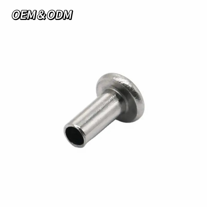 Chinese Manufacturer Tubular Rivets Stainless Steel Tube Hollow Semi-Tubular Rivet