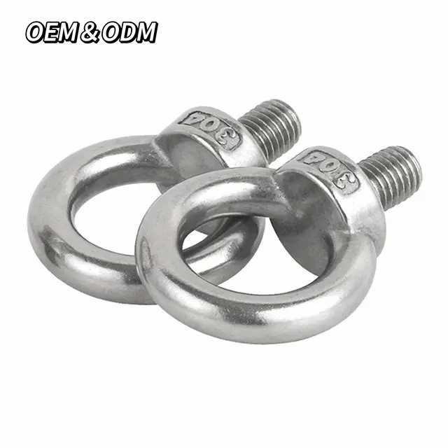 Professional Manufacturer M3 M4 M5 M6 M8 M10 M12 Stainless Steel M2 Eye Bolt