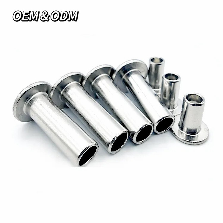 M2 M3 M4 M5 Stainless Steel Truss Head Half Semi Tubular Rivet Truss Head Semi-Tubular Rivets