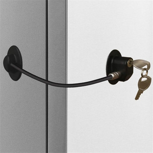 Adhesive Cabinet Fridge Drawer Lock Children Security Products Baby Safety Lock for Kids