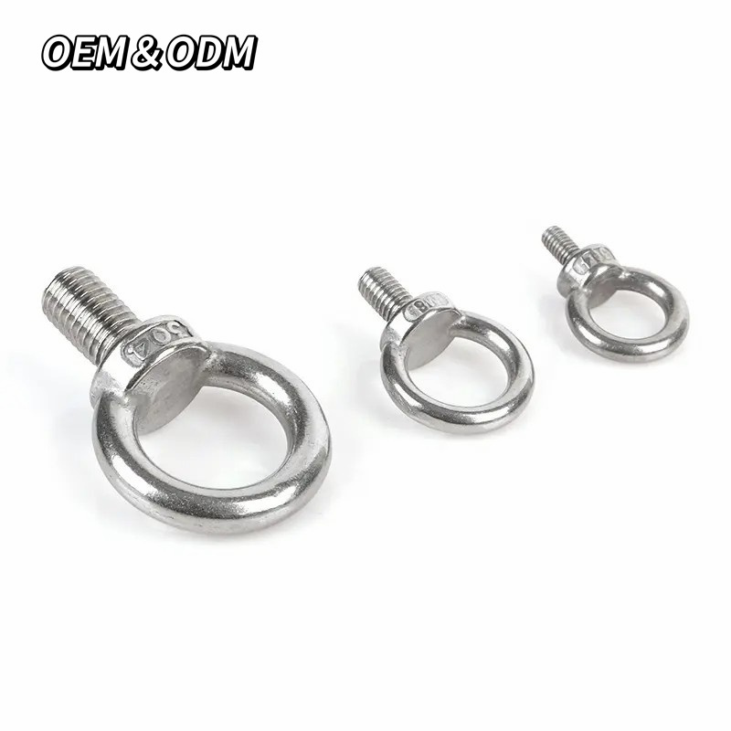 Professional Manufacturer M3 M4 M5 M6 M8 M10 M12 Stainless Steel M2 Eye Bolt