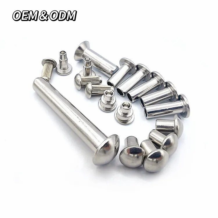 M2 M3 M4 M5 Stainless Steel Truss Head Half Semi Tubular Rivet Truss Head Semi-Tubular Rivets