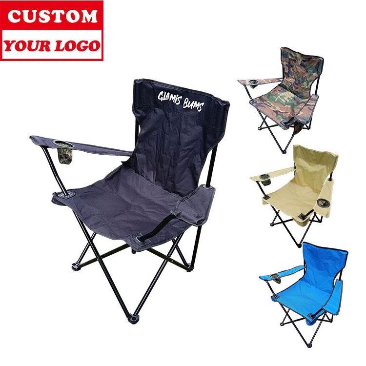 For Campaign Activities Custom Portable Folding Outdoor Chair Kids Beach Chair