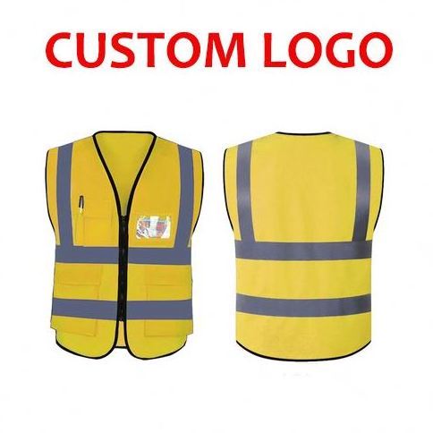 China Factory Road Cycling Reflective Safety Vest Customized Purple Safety Vest