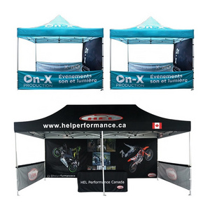 Heavy Duty Frame Hot Sale Advertising Pop Up Canopy/Gazebo With Full Side Wall 10x20 Gazebo