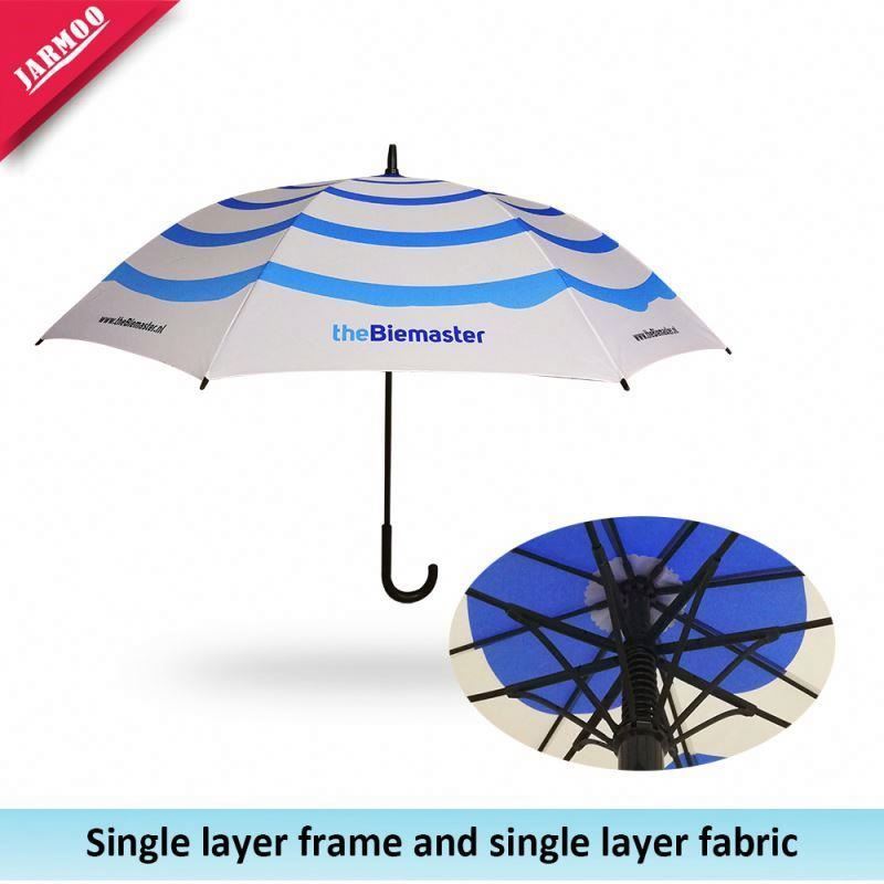 Custom Umbrellas Supplier Paraguas Sombrillas Fiberglass Straight Golf Size Rain Umbrella