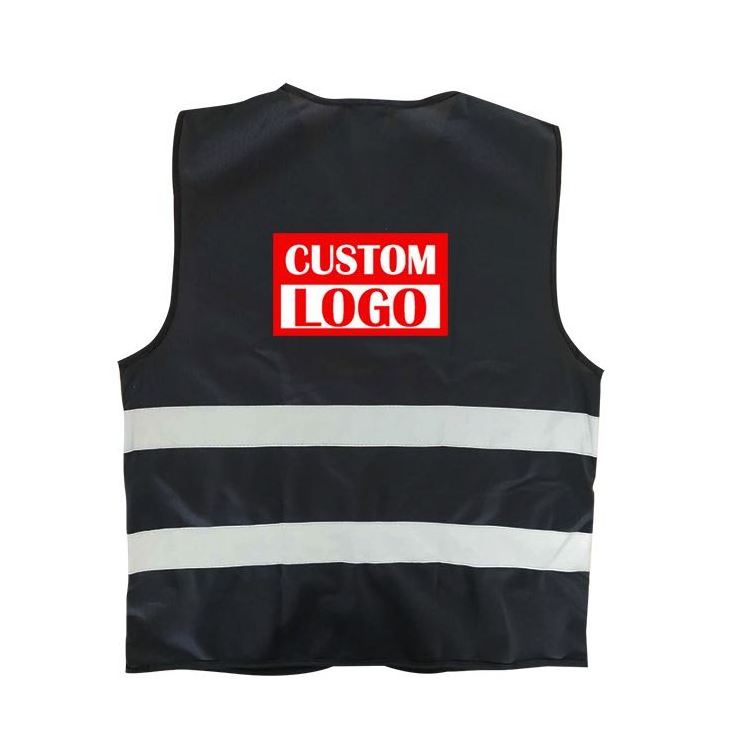 Construction Clothing Polyester mesh custom multi pocket road work reflector jackets reflective vest safety