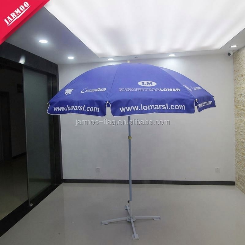 Uv Coated Outdoor Sun Parasol Oxford Sea Umbrella With Tassels Parasols Beach Parasol Umbrellas