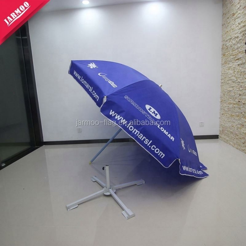 New Arrival Parasol Sea Sun Outdoor With Base Portable Folding 10 Ft  Umbrella For The Sun