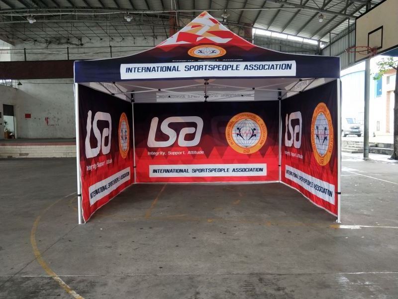 10x10ft 10x15ft Outdoor Gazebo  Folding Commercial Tent Fire Proof Fabric Shelter Tent with printed logo