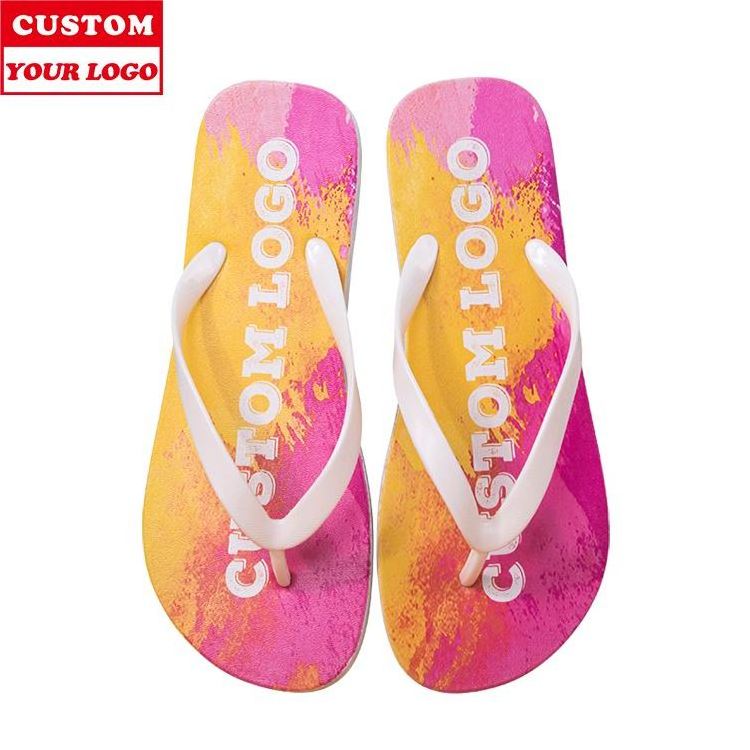 New Design Eco Promotional Summer Slippers Shoes Women Flip Flops Slippers Accessories