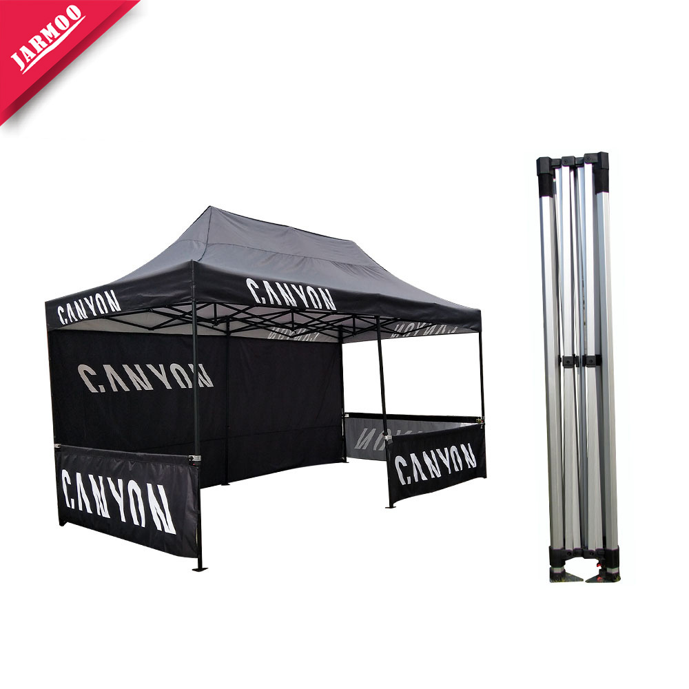 Customized Pop Up Promotion Advertising Retractable Aluminum Frame Hexagon Tent