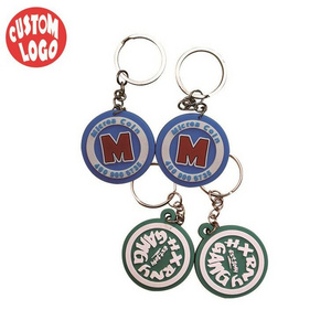 Custom Shaped Logo Cheap 3D 2D Soft Pvc Key Chain Pvc Keychains Reflective Pvc Keychain