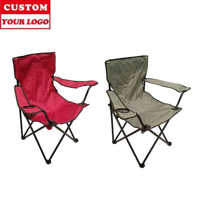 Advertising promotion Chair with Armrest sillas plegables Mini Beach Chair