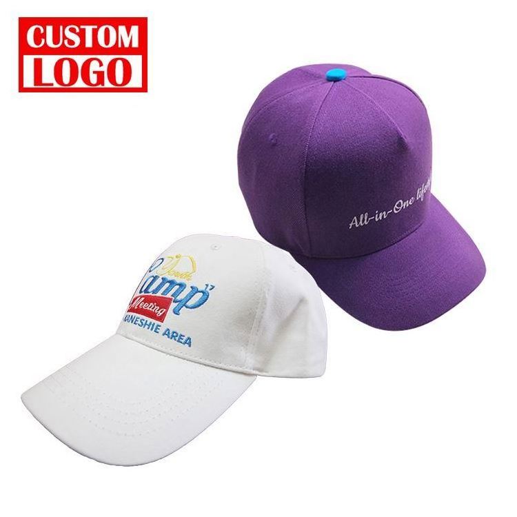 New Design Promotional  embroidery fashion baseball cap logo custom dad hat freely fitted polyester baseball cap for men