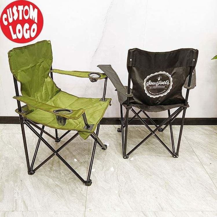 Advertising promotion Chair with Armrest sillas plegables Mini Beach Chair