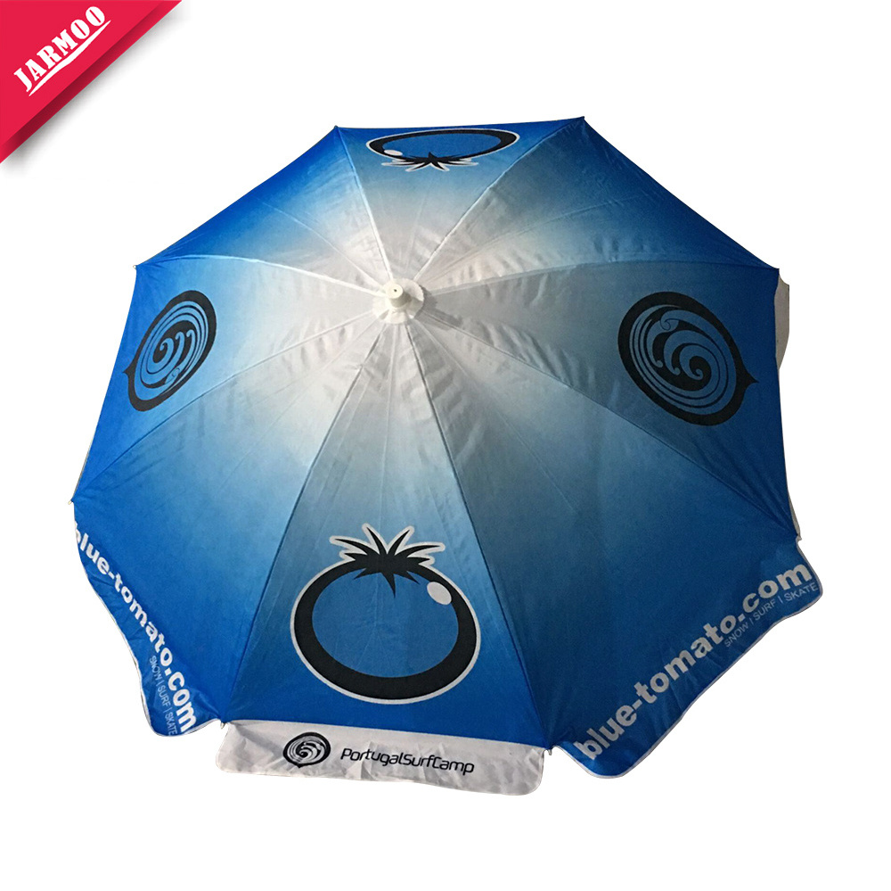 Best Selling Outdoor Polyester Fabric Beach Umbrella With Logo