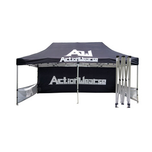 Custom Logo Design Trade Show Heavy Duty Folding Tents 10X20  Pop Up Canopy Tent Market Promotional Gazebo