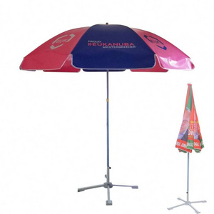 Wholesale  high-quality Beach Umbrella With Tassels Custom Printing Parasol