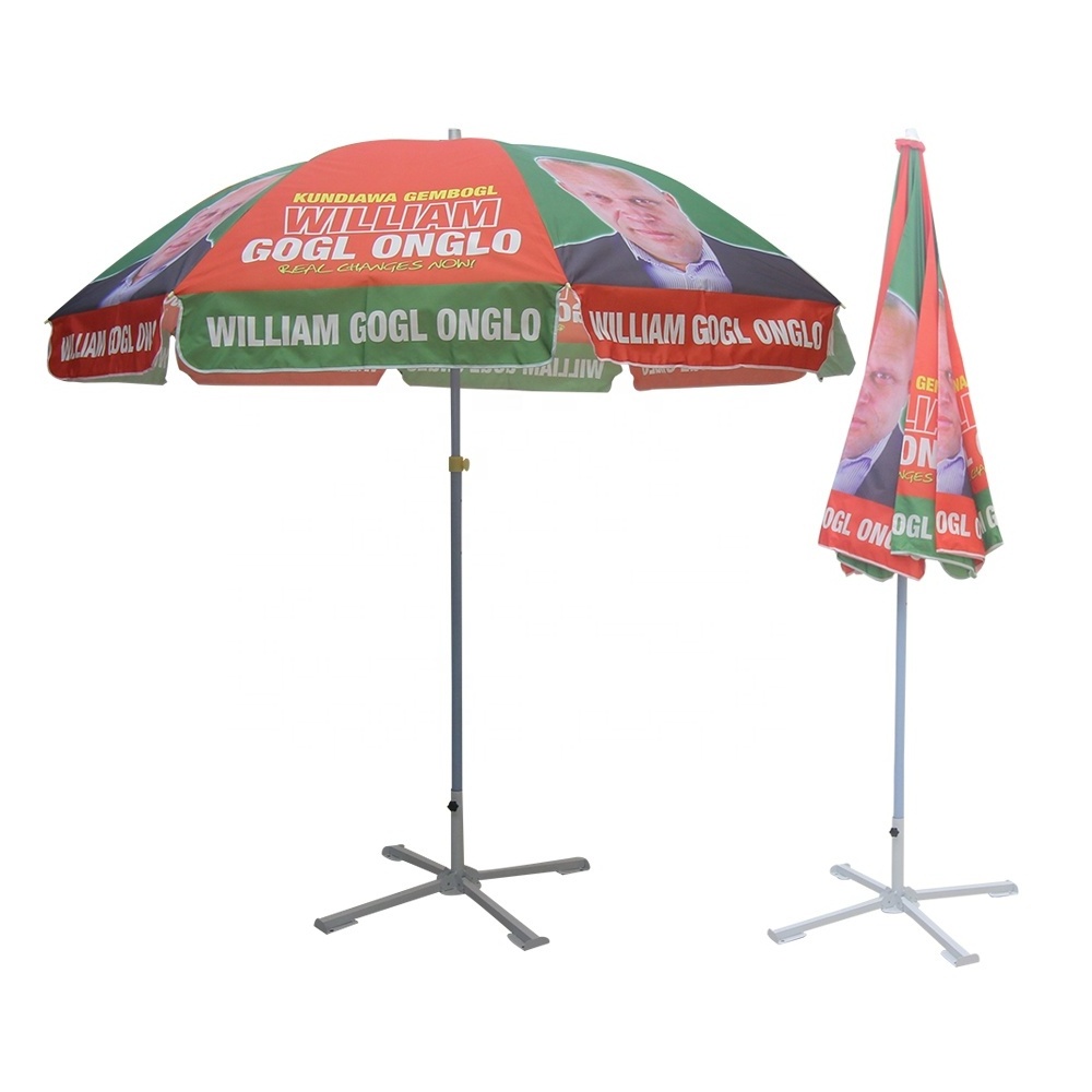 2019 High Quality Advertising Outdoor Garden Beach Umbrellas With Customized Logo