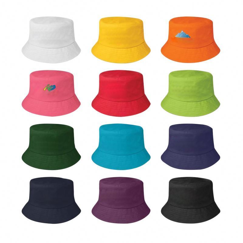 Reversible Allover Printed Blank Corduroy Plain Print Logo Custom Sublimated Bucket Hats