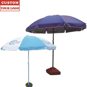 Low MOQ cost Beach Umbrella Outdoor umbrella 3 meter sun umbrella