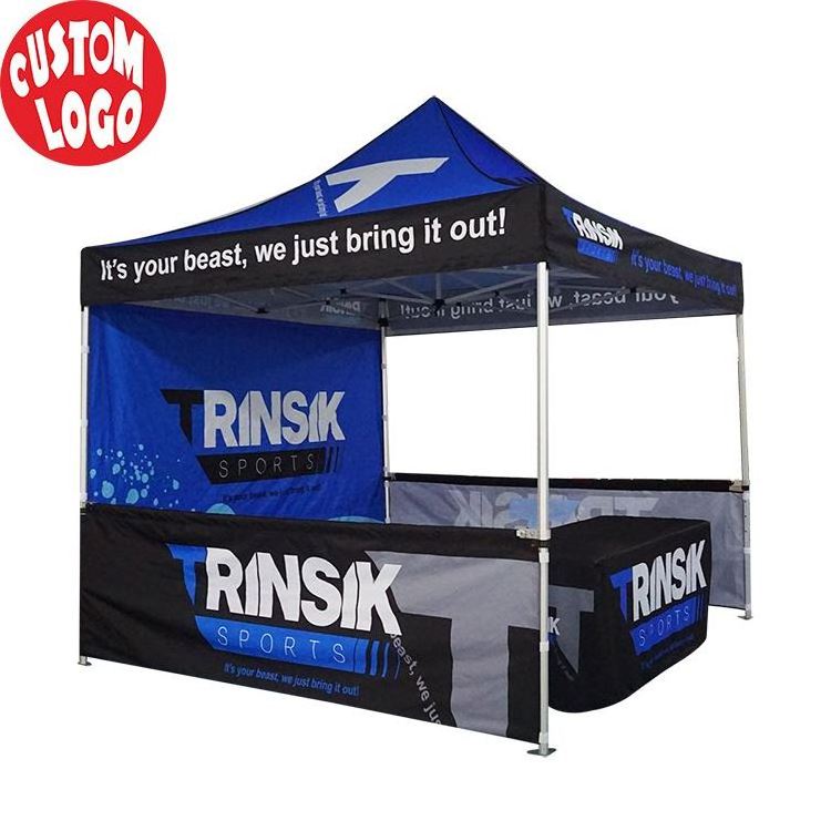 10X10 Advertising Logo Outdoor Aluminum Pop Up Canopy Tent 10X10 10X20 Canvas Tent