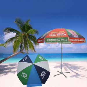 Cheap Wholehourse Promotional Cheap price outdoor waterproof advertising small beach umbrella