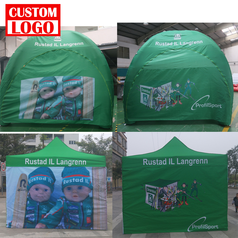 Customized Logo Printed Any Size Tent Banner Exhibition Booth Stand for Event Advertising Trade Show Promotion Displays