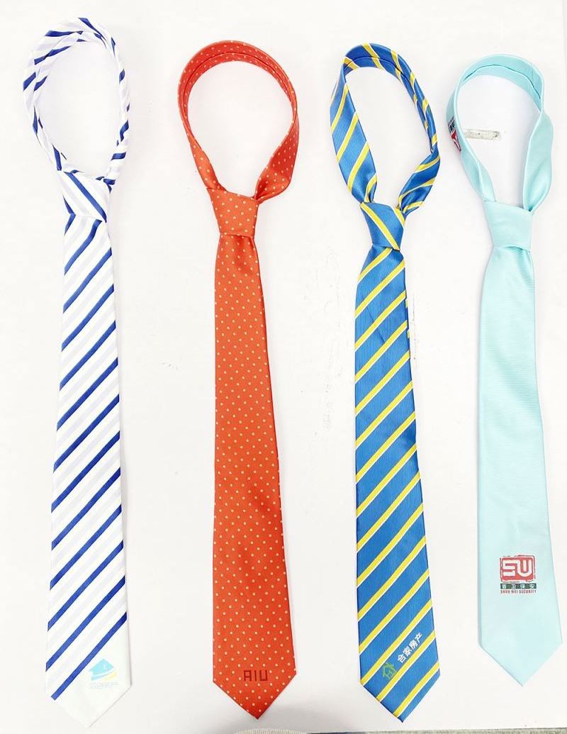 Customize High Quality  Polyester satin Printed custom made ties