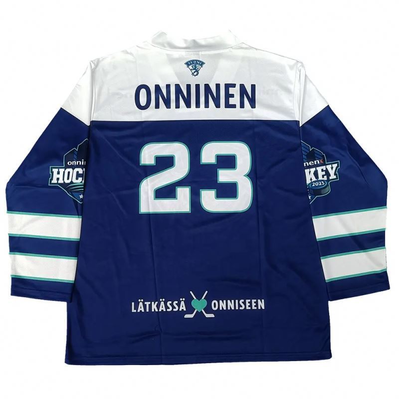 Factory Custom Printed Multifunctional Custom Print Logo european hockey jersey