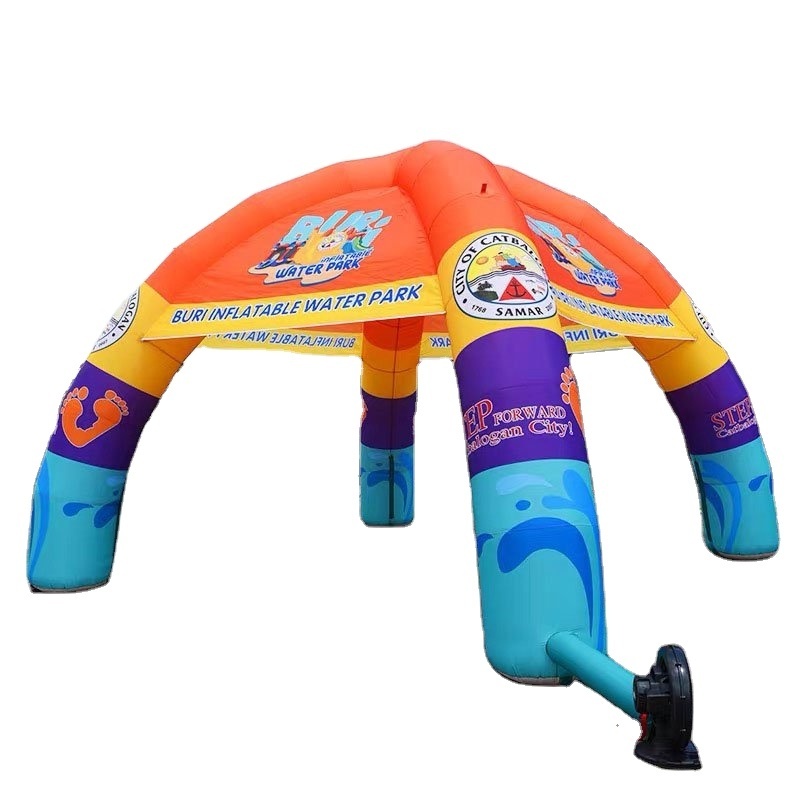 Promotional Custom Outdoor Spider Shade Inflatable Canopy Tent Inflatable Gazebo Tent Pneumatic Inflatable Tents For Events